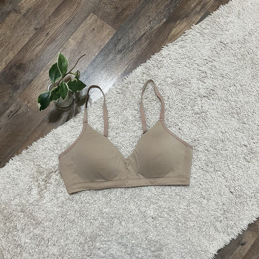 Thirdlove Size XL Beige Classic Lightly Lined Wireless Bra